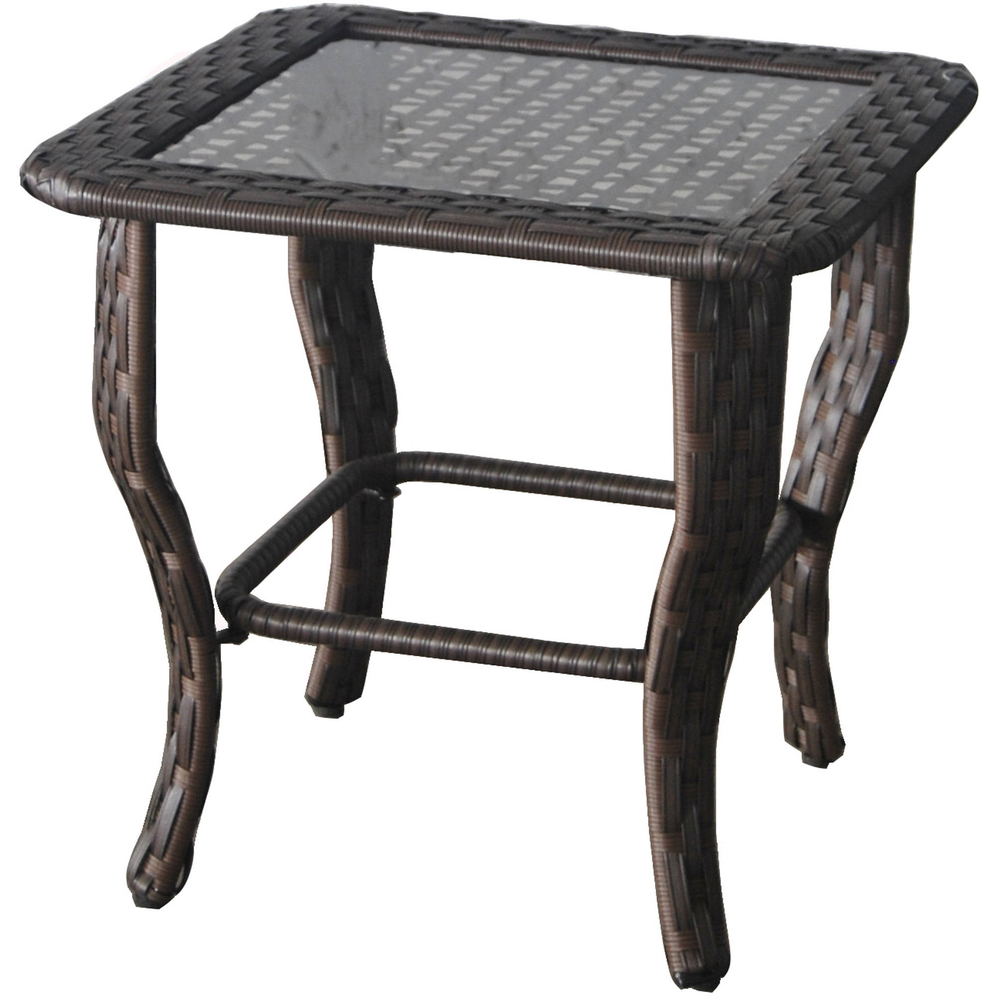 Best ideas about Glass Top Patio Table
. Save or Pin Glass Top Side Wicker Table Outdoor Patio Porch Garden Now.