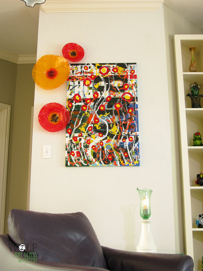 Best ideas about Glass Wall Art
. Save or Pin Custom Orange and Red Poppies Wall Art Now.