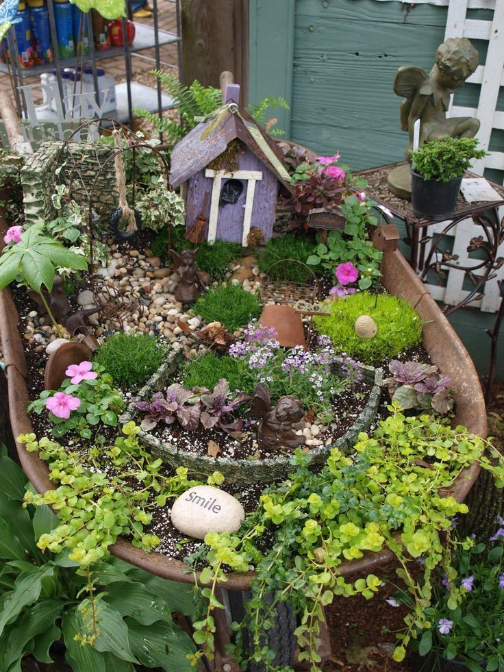 Best ideas about Gnome Garden Ideas
. Save or Pin Best 25 Wheelbarrow Garden ideas on Pinterest Now.