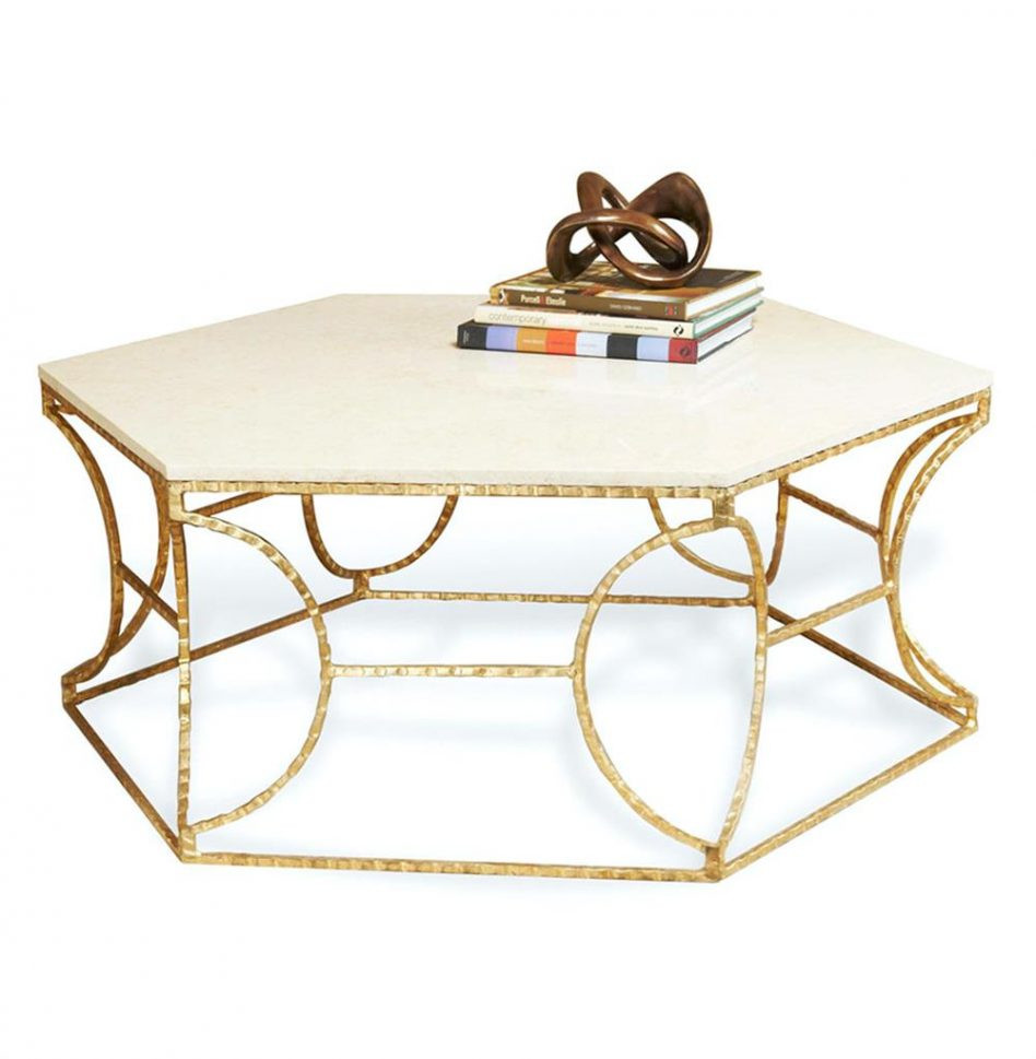 Best ideas about Gold Coffee Table
. Save or Pin Furniture Worlds Away Neal Gold Coffee Table Marble Gold Now.