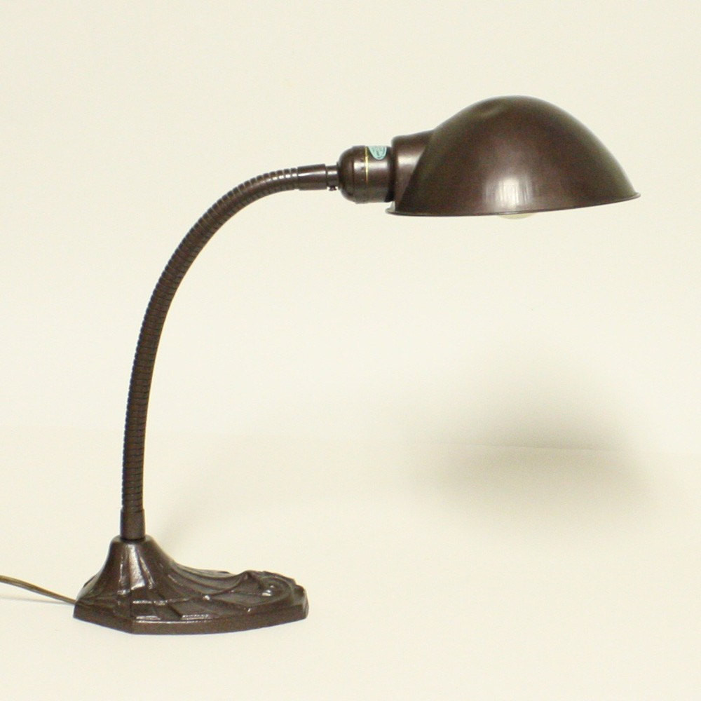 Best ideas about Gooseneck Desk Lamp
. Save or Pin Vintage desk lamp gooseneck Faries Mfg Co task light Now.