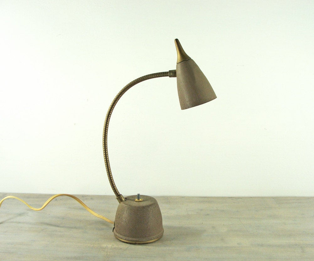 Best ideas about Gooseneck Desk Lamp
. Save or Pin Vintage Metal Gooseneck Desk Lamp Now.