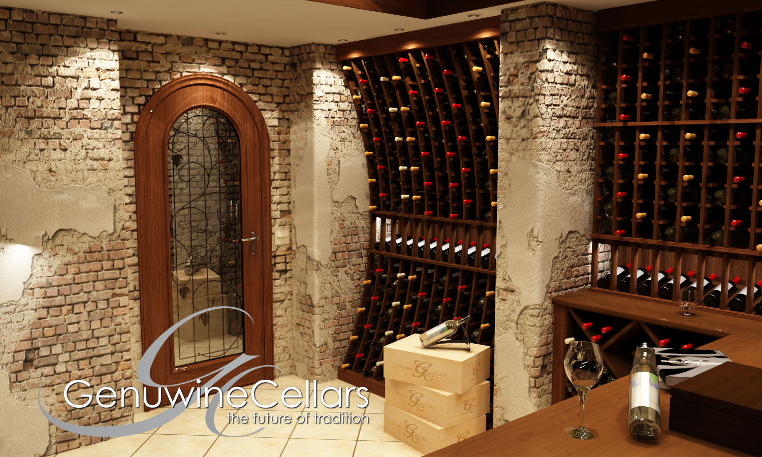 Best ideas about Grand Wine Cellar
. Save or Pin Custom Wine Cellar Doors Now.