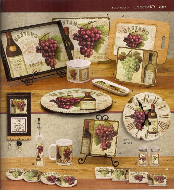 Best ideas about Grape And Wine Kitchen Decor
. Save or Pin 17 Best images about Grape Grapevine Kitchen on Pinterest Now.