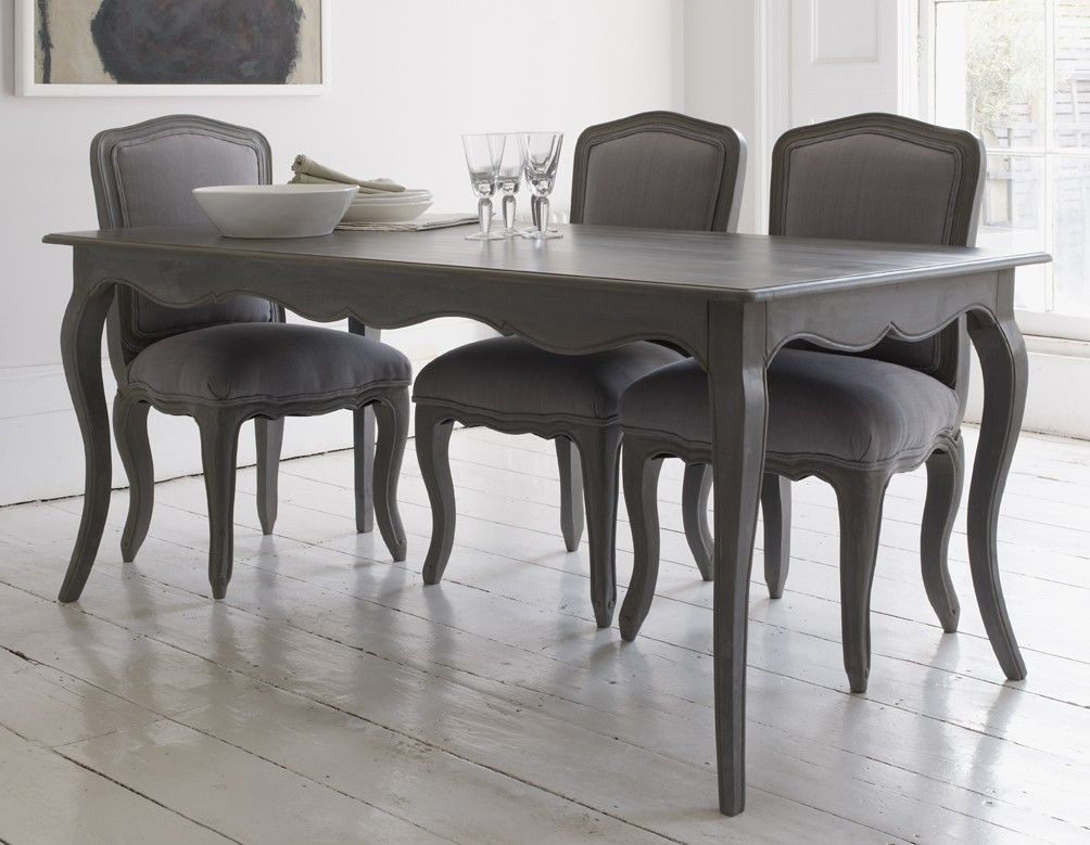 Best ideas about Gray Dining Table
. Save or Pin Elegant dining table with curved legs and attractive Now.