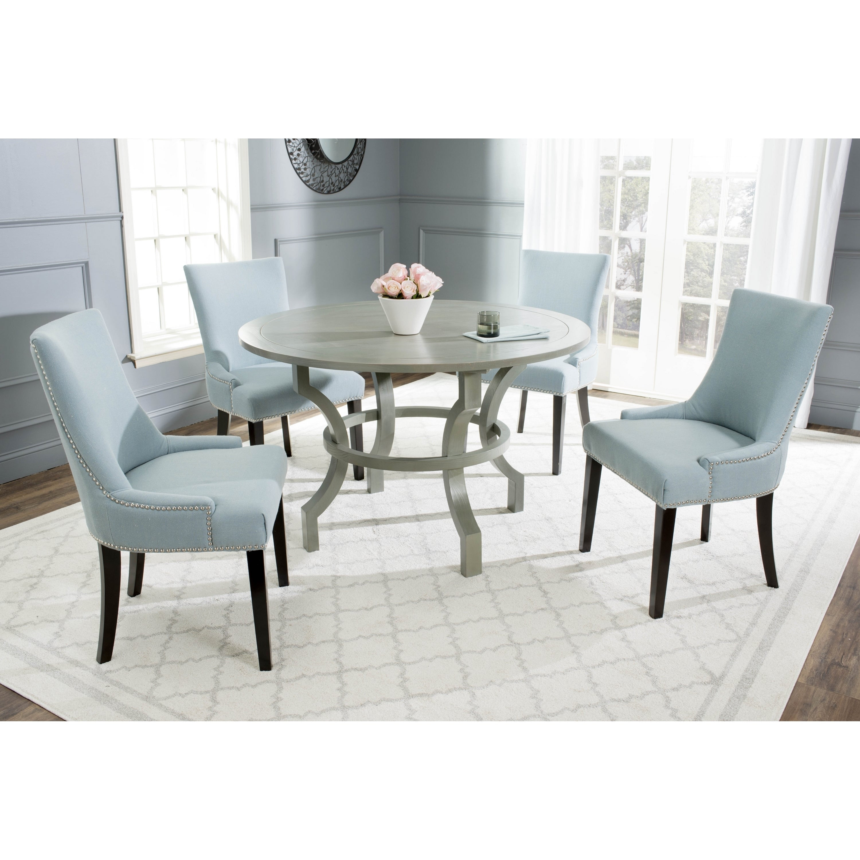 Best ideas about Gray Dining Table
. Save or Pin Safavieh Ludlow Ash Grey Round Dining Table Furniture Bar Now.