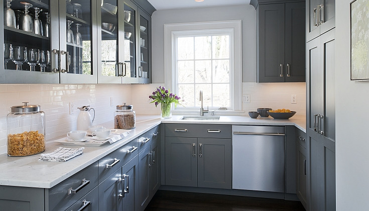 Best ideas about Gray Kitchen Ideas
. Save or Pin 66 Gray Kitchen Design Ideas Decoholic Now.