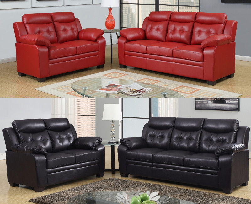 Best ideas about Gray Leather Sofa Set
. Save or Pin Gray Leather 2 Pc Sofa Set P 8800SET Furniture 4 Less Dallas Now.