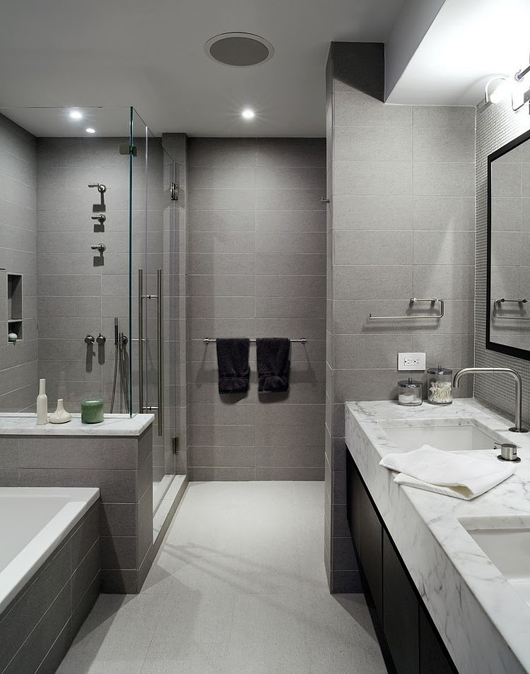 Best ideas about Grey Bathroom Ideas
. Save or Pin How To Use Gray Around The House Without Making It Look Boring Now.