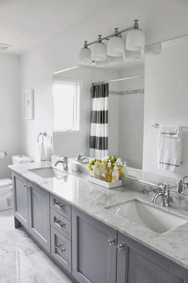 Best ideas about Grey Bathroom Ideas
. Save or Pin Gray Bathroom Cabinets Now.