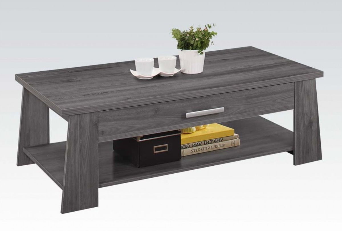 Best ideas about Grey Coffee Table
. Save or Pin Acme Furniture Falan Dark Gray Coffee Table Now.