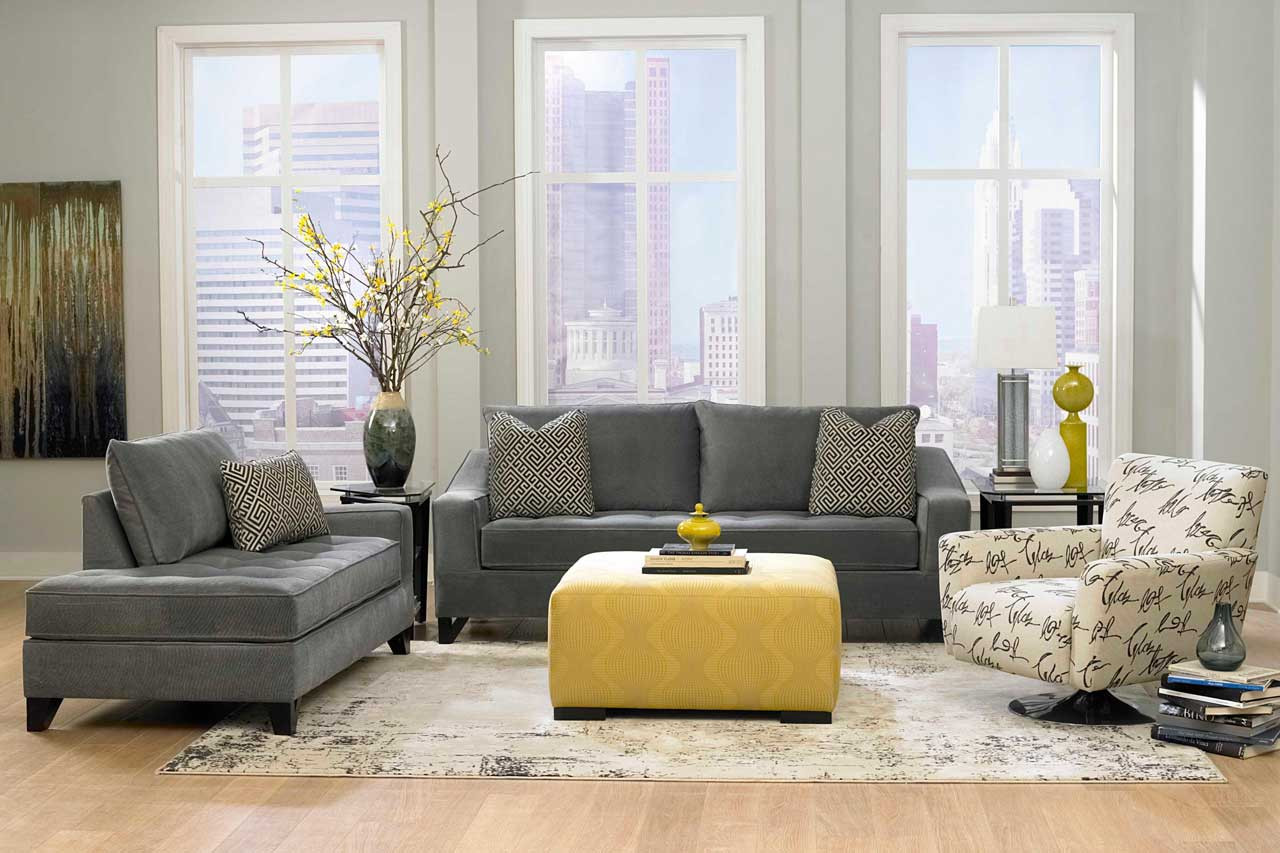 Best ideas about Grey Living Room Furniture Ideas
. Save or Pin Gray Living Room for Minimalist Concept Amaza Design Now.