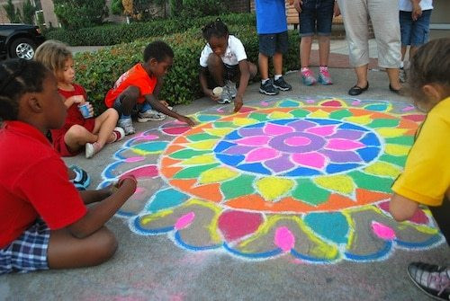 Best ideas about Group Art Project For Kids
. Save or Pin Kids Rangoli Art from india Now.