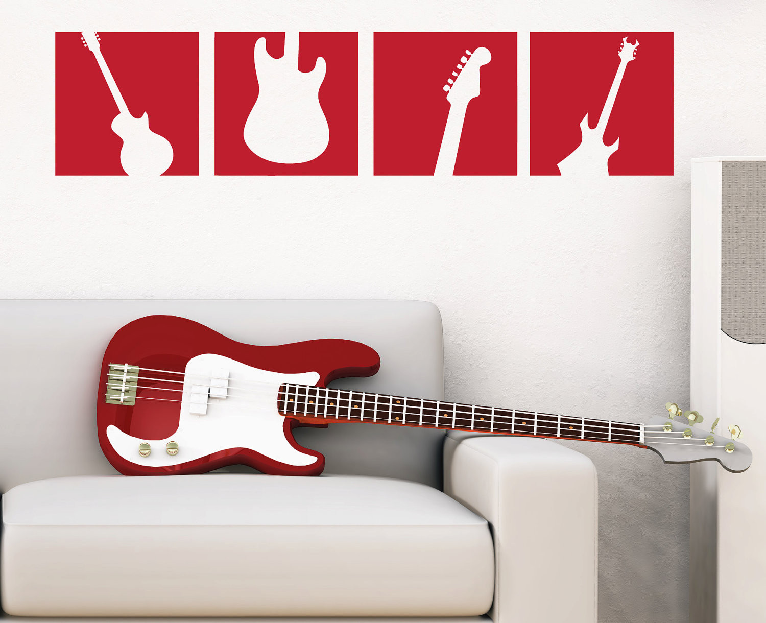 Best ideas about Guitar Wall Art
. Save or Pin Guitar Wall Decal Squares Vinyl Wall Art Sticker Boy Now.