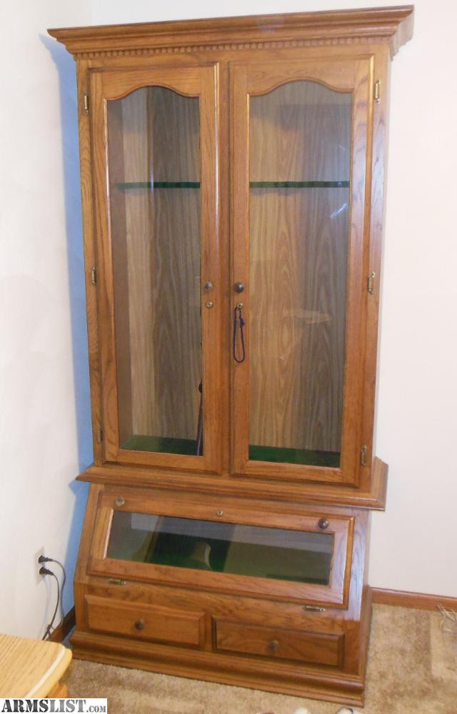 Best ideas about Gun Cabinet For Sale
. Save or Pin ARMSLIST For Sale Wood Gun Cabinet for sale Now.