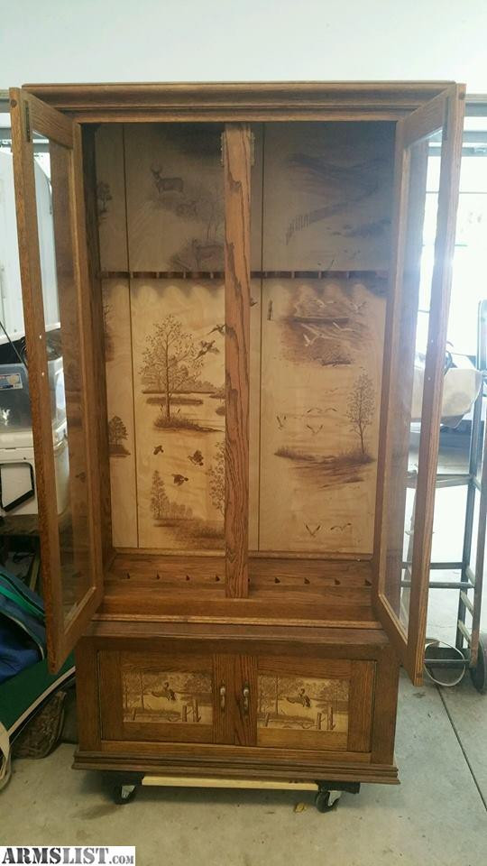 Best ideas about Gun Cabinet For Sale
. Save or Pin ARMSLIST For Sale Trade wooden gun cabinet Now.