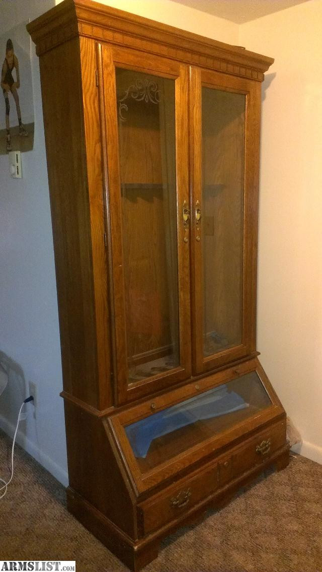 Best ideas about Gun Cabinet For Sale
. Save or Pin ARMSLIST For Sale Antique Gun Cabinet Now.