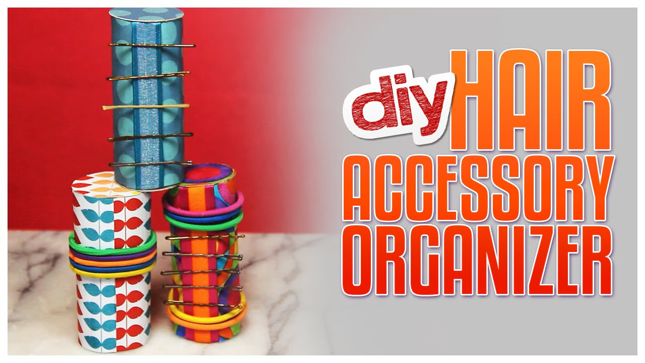 Best ideas about Hair Accessories Organizer DIY
. Save or Pin DIY Hair Accessories Organizer Made From Paper Rolls Now.