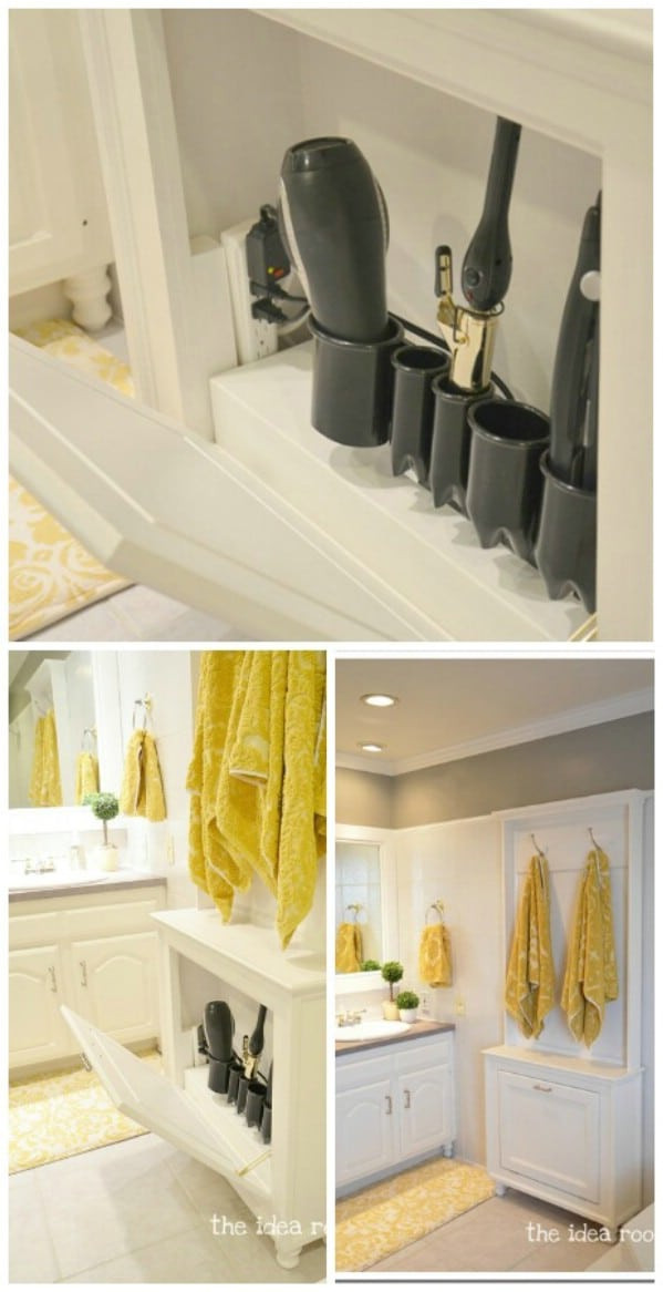 Best ideas about Hair Tool Organizer DIY
. Save or Pin 30 Brilliant Bathroom Organization and Storage DIY Now.