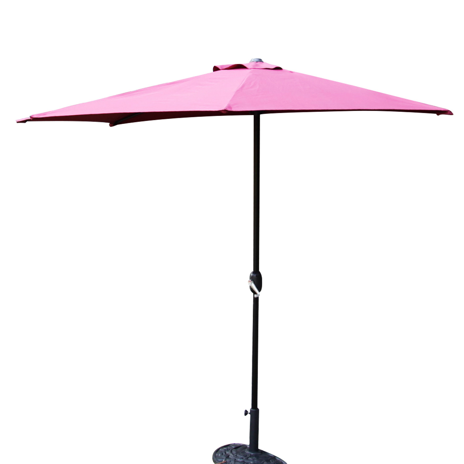 Best ideas about Half Patio Umbrella
. Save or Pin Half Round 5 Ribs 10FT Outdoor Patio Umbrella Wall Corner Now.
