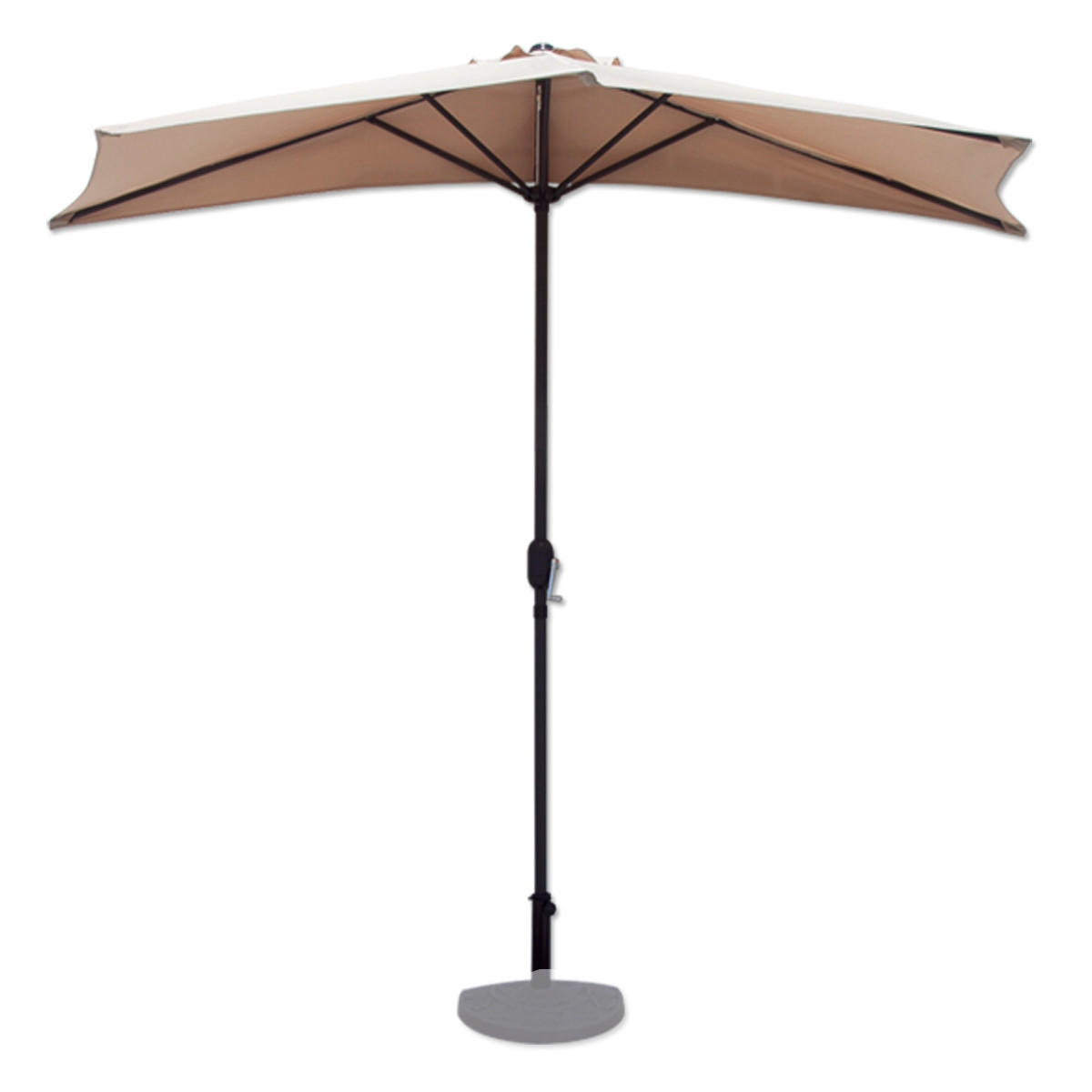 Best ideas about Half Patio Umbrella
. Save or Pin 10 FT Half Patio Umbrella Feet Beige Outdoor Wall Balcony Now.