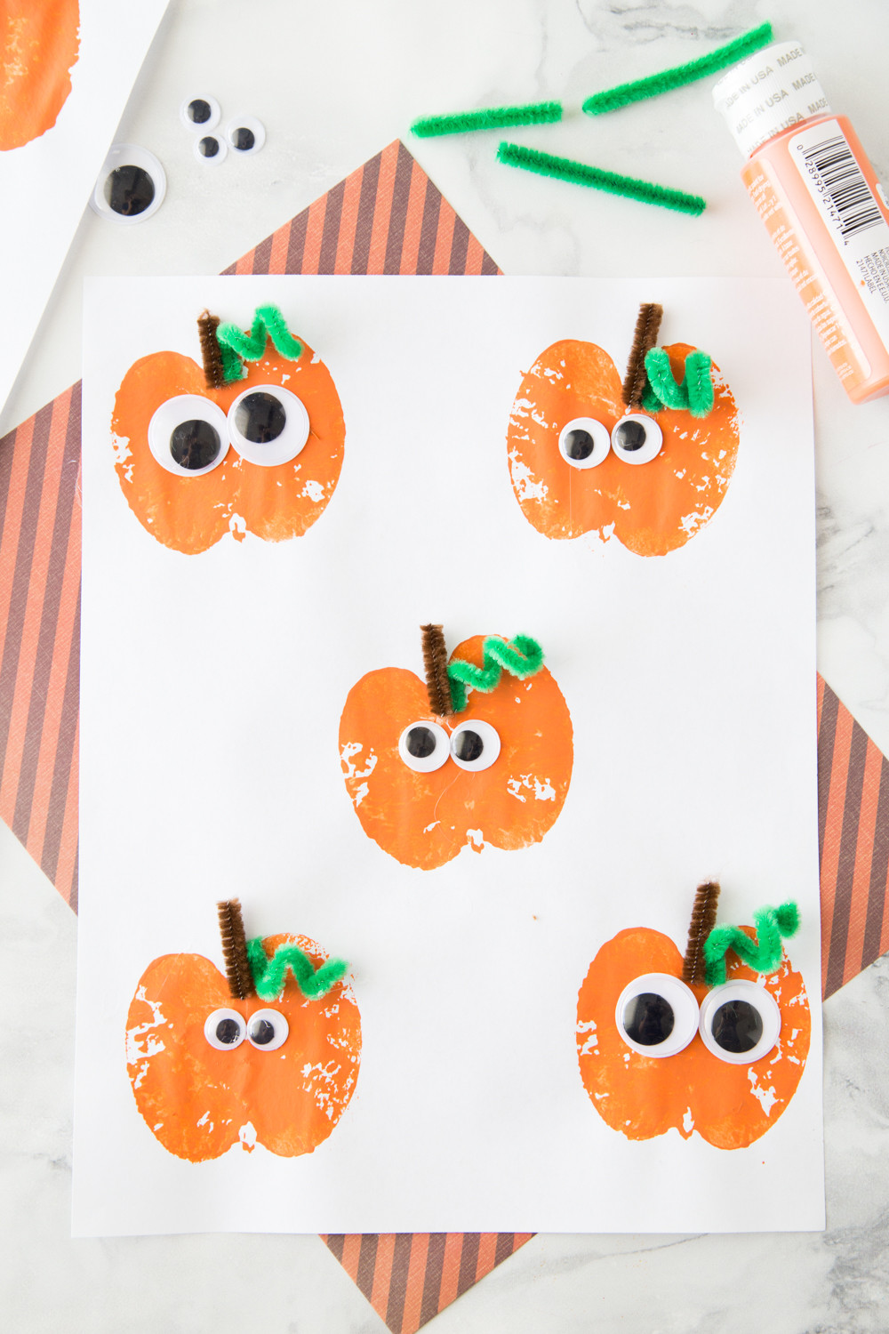 Best ideas about Halloween Craft Ideas For Toddlers
. Save or Pin Apple Stamping Pumpkin Craft Made To Be A Momma Now.