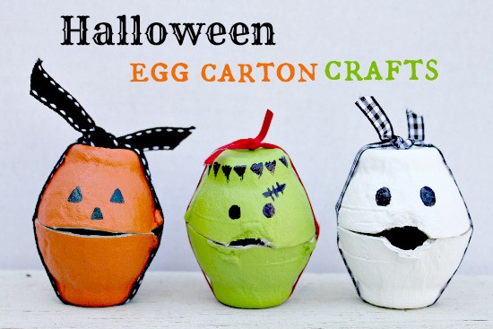 Best ideas about Halloween Craft Ideas For Toddlers
. Save or Pin Halloween Egg Carton Treat Boxes Now.