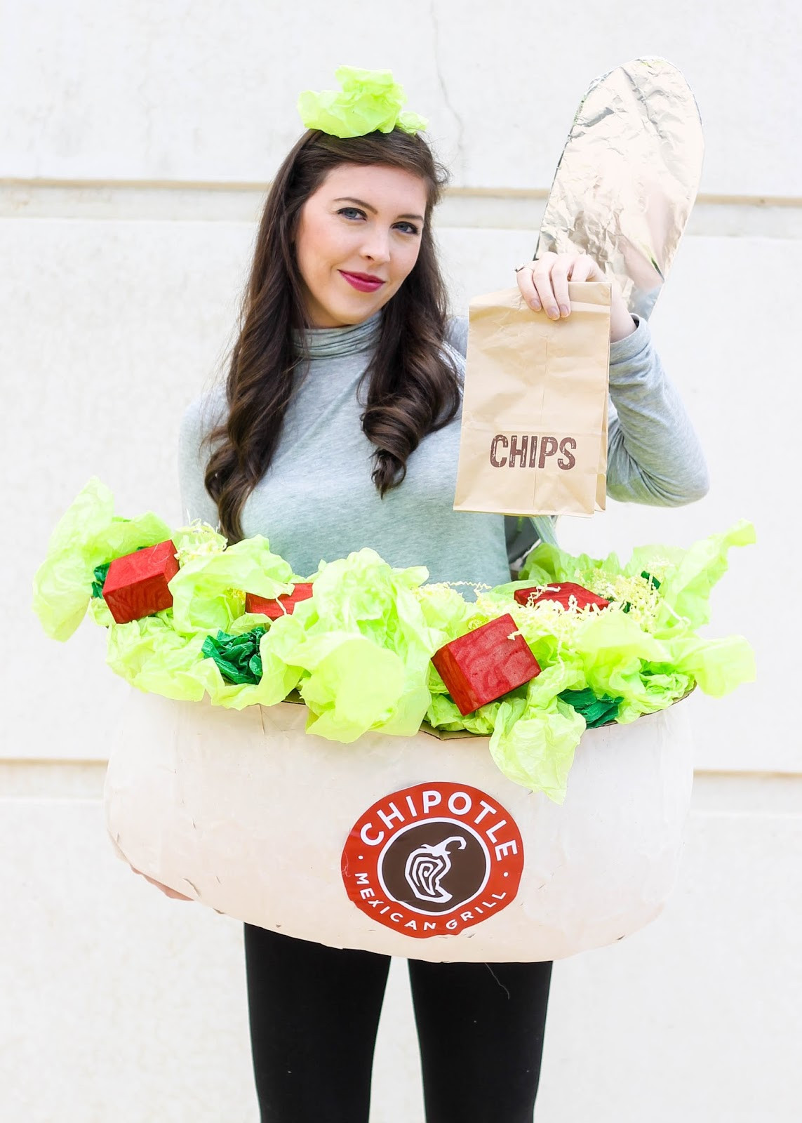 Best ideas about Halloween DIY Costumes
. Save or Pin Halloween Chipotle Costume DIY Pretty in the Pines Now.