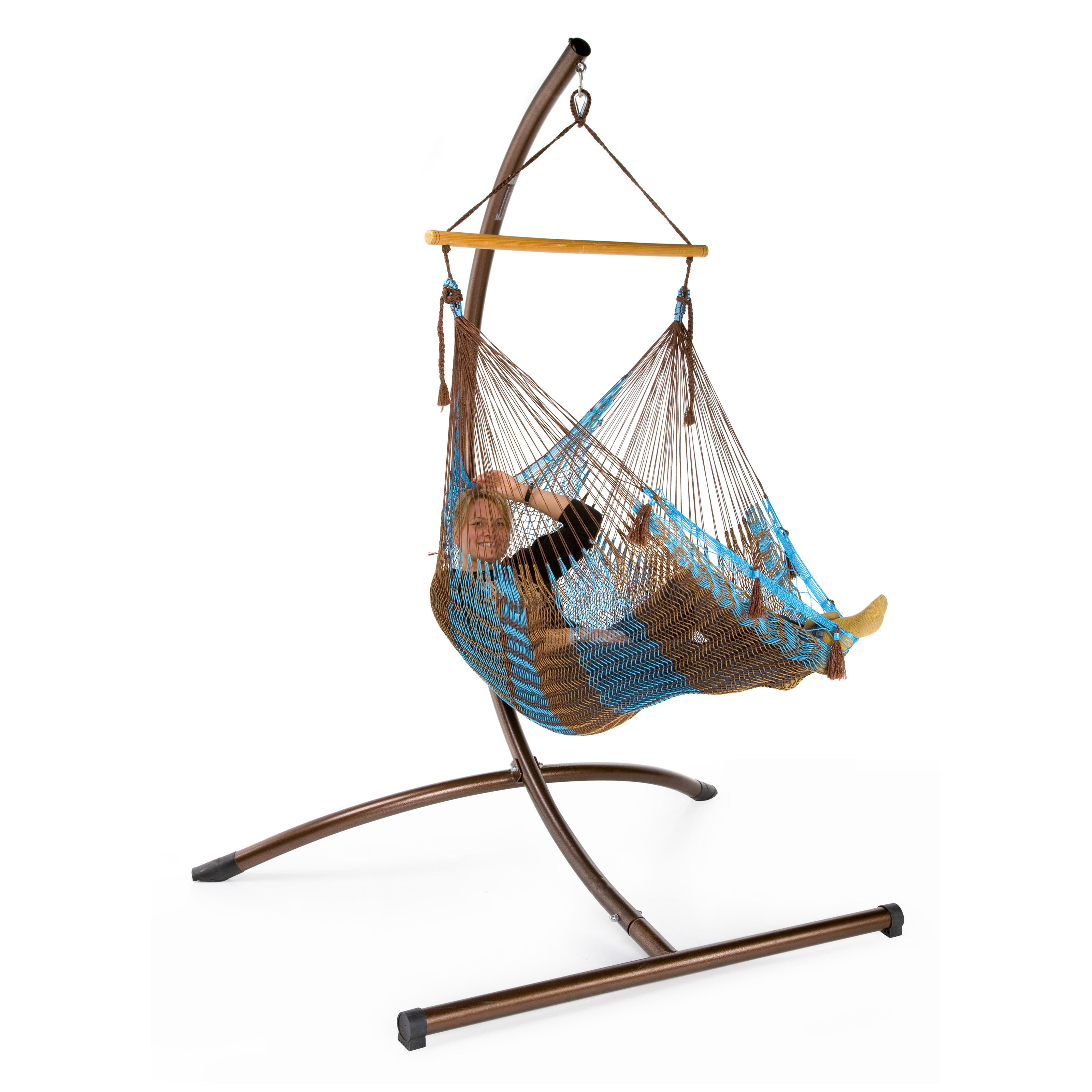 Best ideas about Hammock Chair With Stand
. Save or Pin Handmade Mayan Hammock Chair and C Frame Stand at Hayneedle Now.