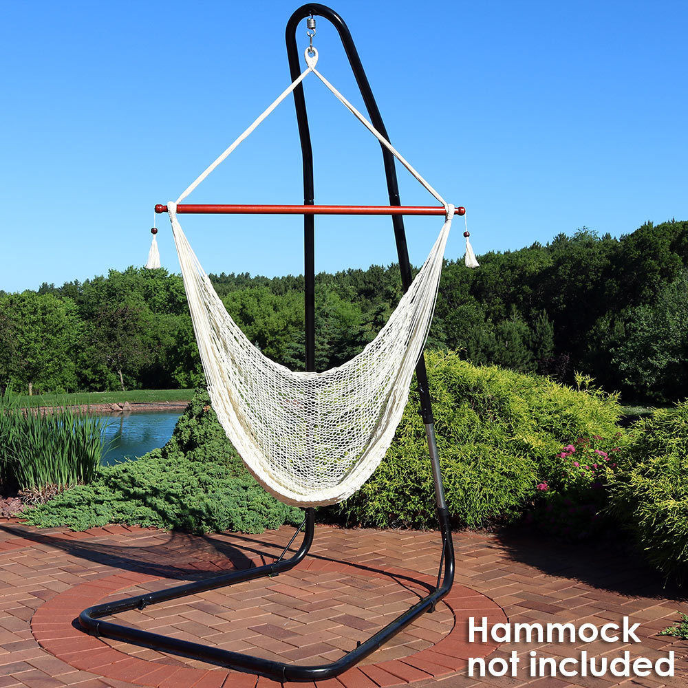 Best ideas about Hammock Chair With Stand
. Save or Pin Adjustable Heavy Duty Metal C Stand for Hanging Chairs Now.