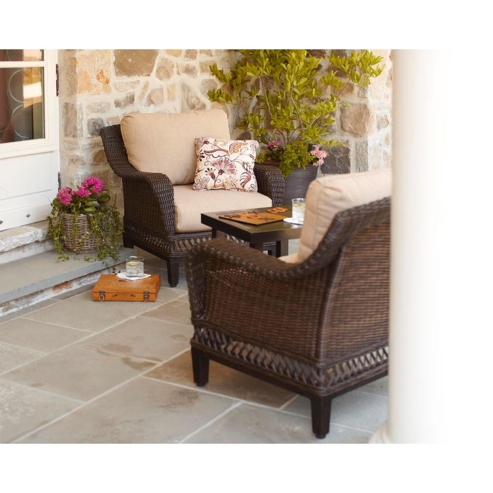 Best ideas about Hampton Bay Outdoor Furniture
. Save or Pin Hampton Bay Woodbury 3 Piece Wicker Outdoor Patio Chat Set Now.