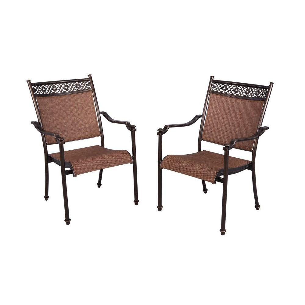 Best ideas about Hampton Bay Patio Chairs
. Save or Pin Hampton Bay Niles Park Sling Patio Dining Chairs 2 Pack Now.