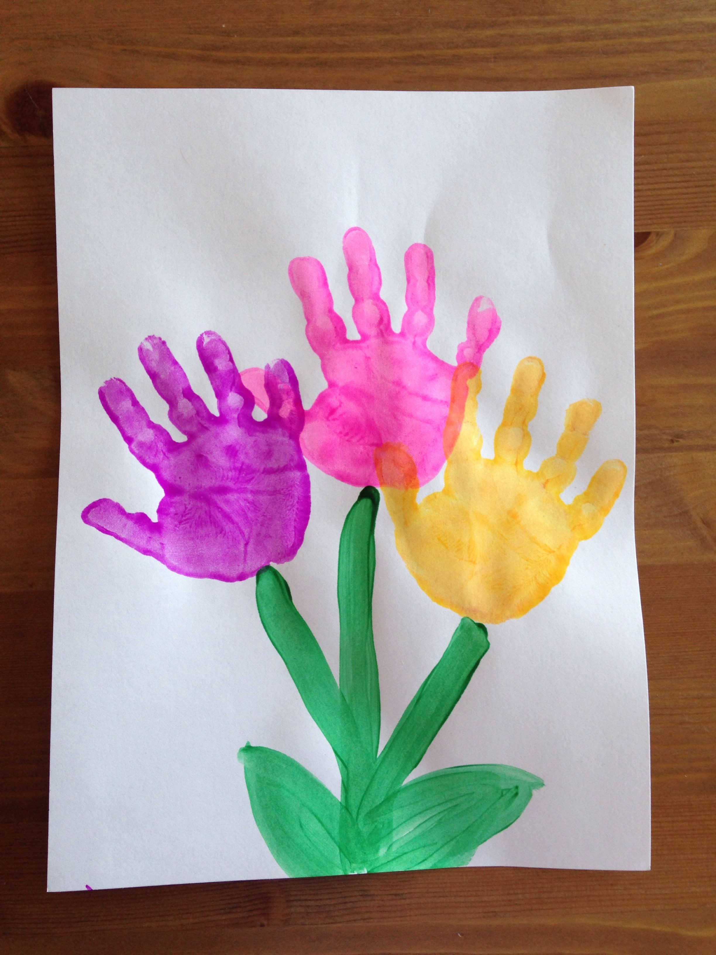 Best ideas about Handprint Crafts For Preschoolers
. Save or Pin Handprint Flower Craft Spring Craft Preschool Craft Now.