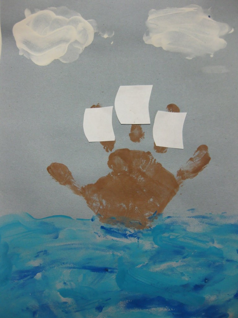 Best ideas about Handprint Crafts For Preschoolers
. Save or Pin WW Mayflower Handprint Boat Now.