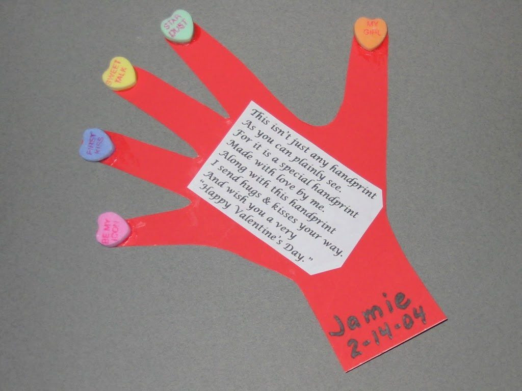 Best ideas about Handprint Crafts For Preschoolers
. Save or Pin Handprint & Thumbprint Valentines Ideas Fun Handprint Art Now.