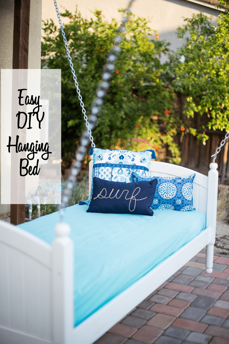 Best ideas about Hanging Beds DIY
. Save or Pin Easy DIY Hanging Bed Domestically Speaking Now.