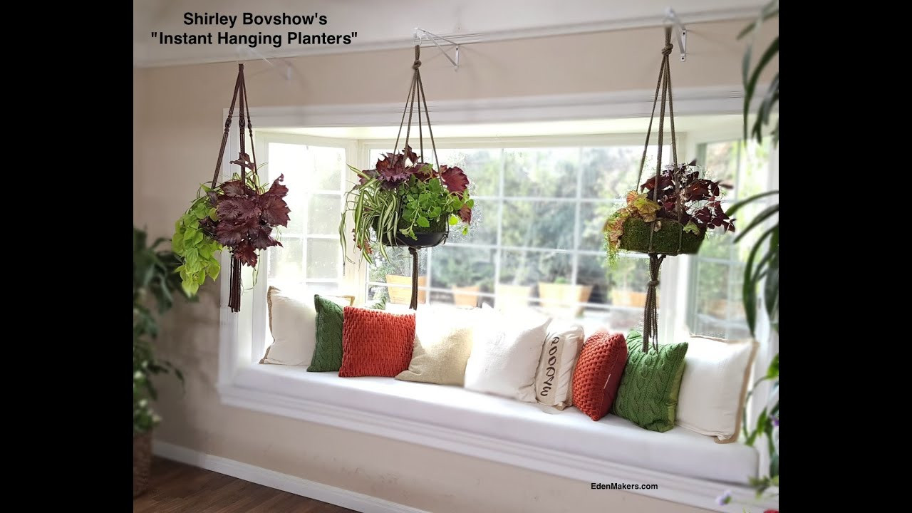 Best ideas about Hanging Indoor Planter
. Save or Pin Instant Indoor Hanging Planter Lightweight Now.