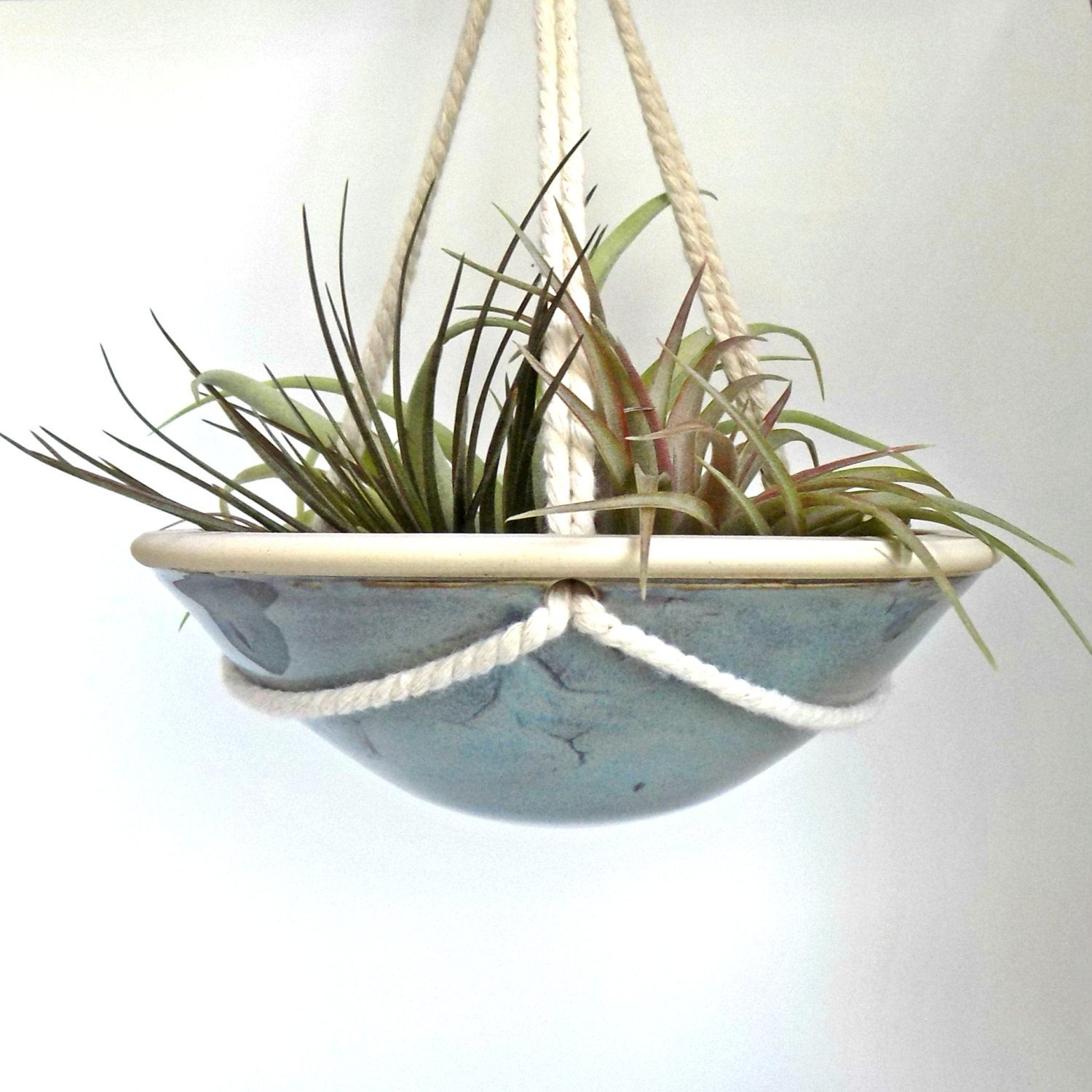 Best ideas about Hanging Indoor Planter
. Save or Pin Ceramic Hanging Planter Hanging Indoor Pottery Dish Handmade Now.