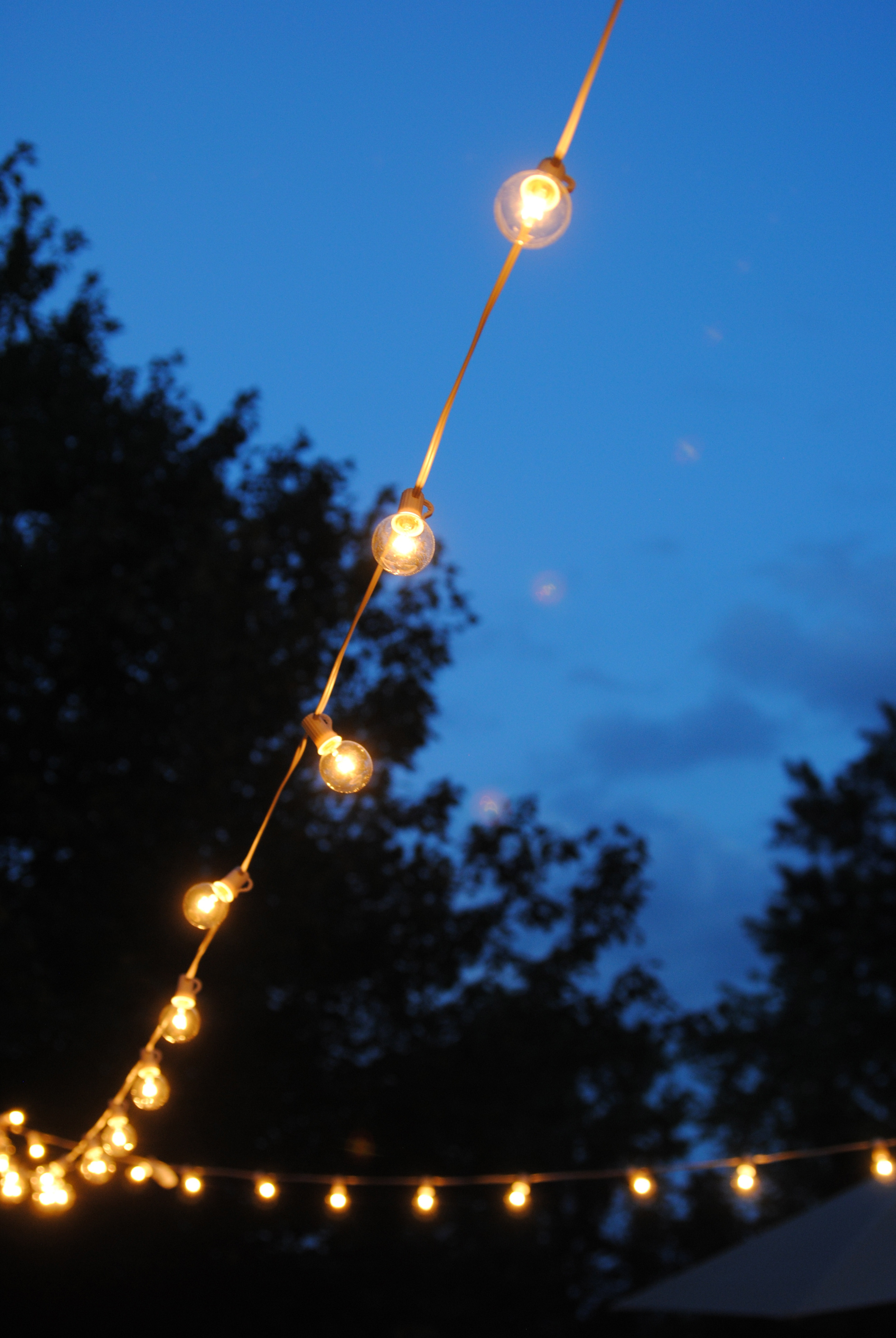 Best ideas about Hanging Patio Lights
. Save or Pin How to Hang Outdoor String Lights The Deck Diaries Part Now.