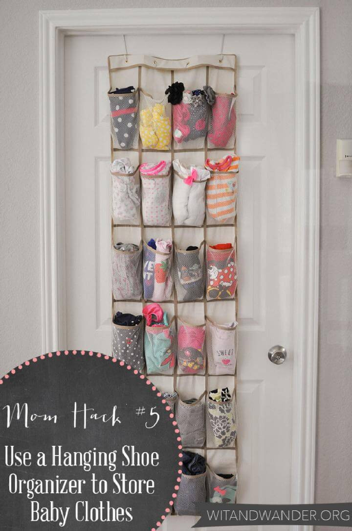 Best ideas about Hanging Shoe Organizer DIY
. Save or Pin DIY 20 Insanely Genius Ways to Organize Baby Clothes DIY Now.