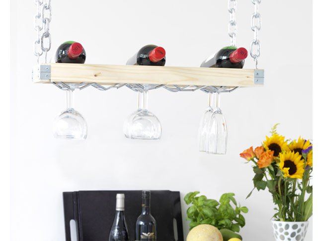 Best ideas about Hanging Wine Glass Rack DIY
. Save or Pin 33 DIY Wine Glass Racks Now.