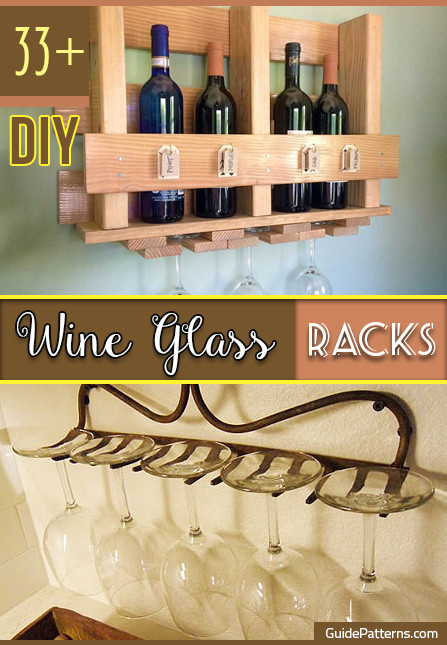 Best ideas about Hanging Wine Glass Rack DIY
. Save or Pin 33 DIY Wine Glass Racks Now.