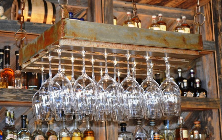 Best ideas about Hanging Wine Glass Rack DIY
. Save or Pin Clever Ways Adding Wine Glass Racks To Your Home s Décor Now.