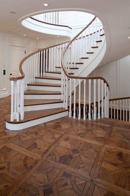 Best ideas about Hardwood Floor Stairs
. Save or Pin Parquet Traditional Staircase Orange County by Now.