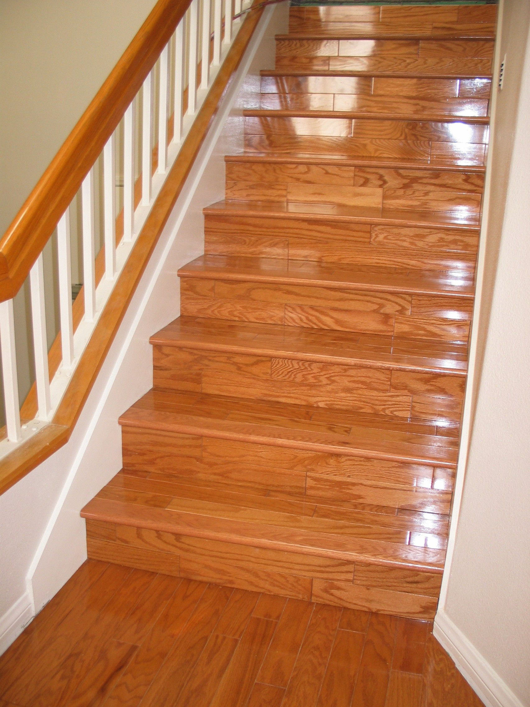 Best ideas about Hardwood Floor Stairs
. Save or Pin Rich Johnson Flooring Installations and Repairs Now.