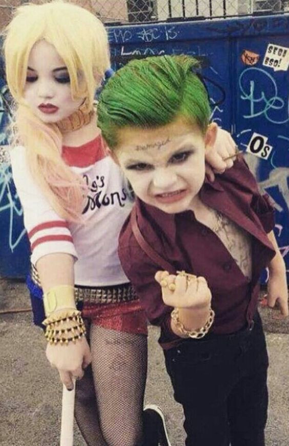 Best ideas about Harley Quinn Costume For Kids DIY
. Save or Pin Characters Harley Quinn & Joker From DC ics Now.
