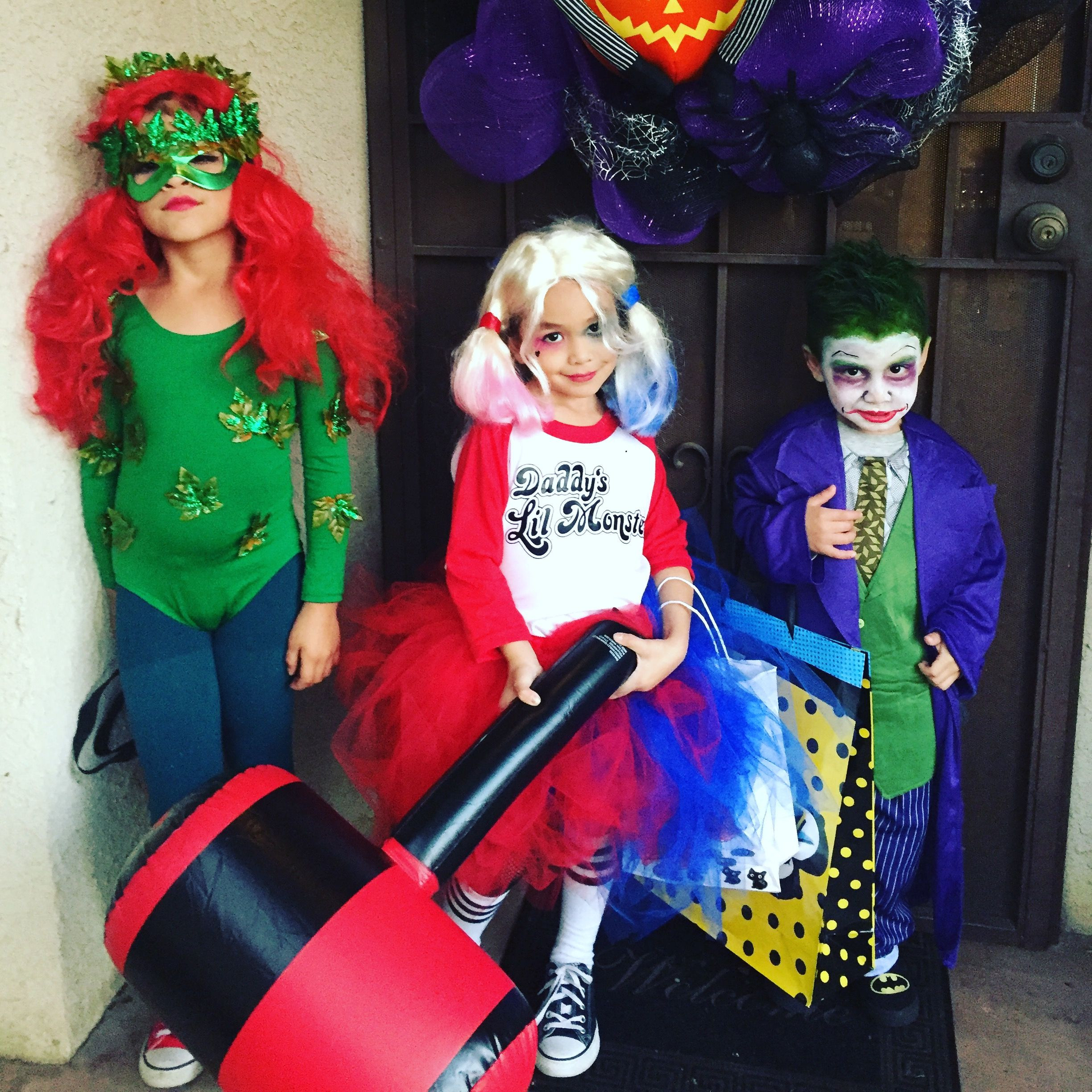 Best ideas about Harley Quinn Costume For Kids DIY
. Save or Pin Poison Ivy Harley Quinn and Joker batman villians Now.