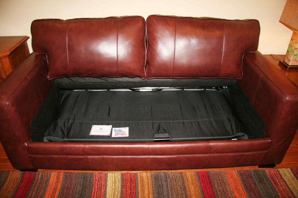 Best ideas about Havertys Sleeper Sofa
. Save or Pin Havertys Leather Sleeper Sofa EBTH Now.