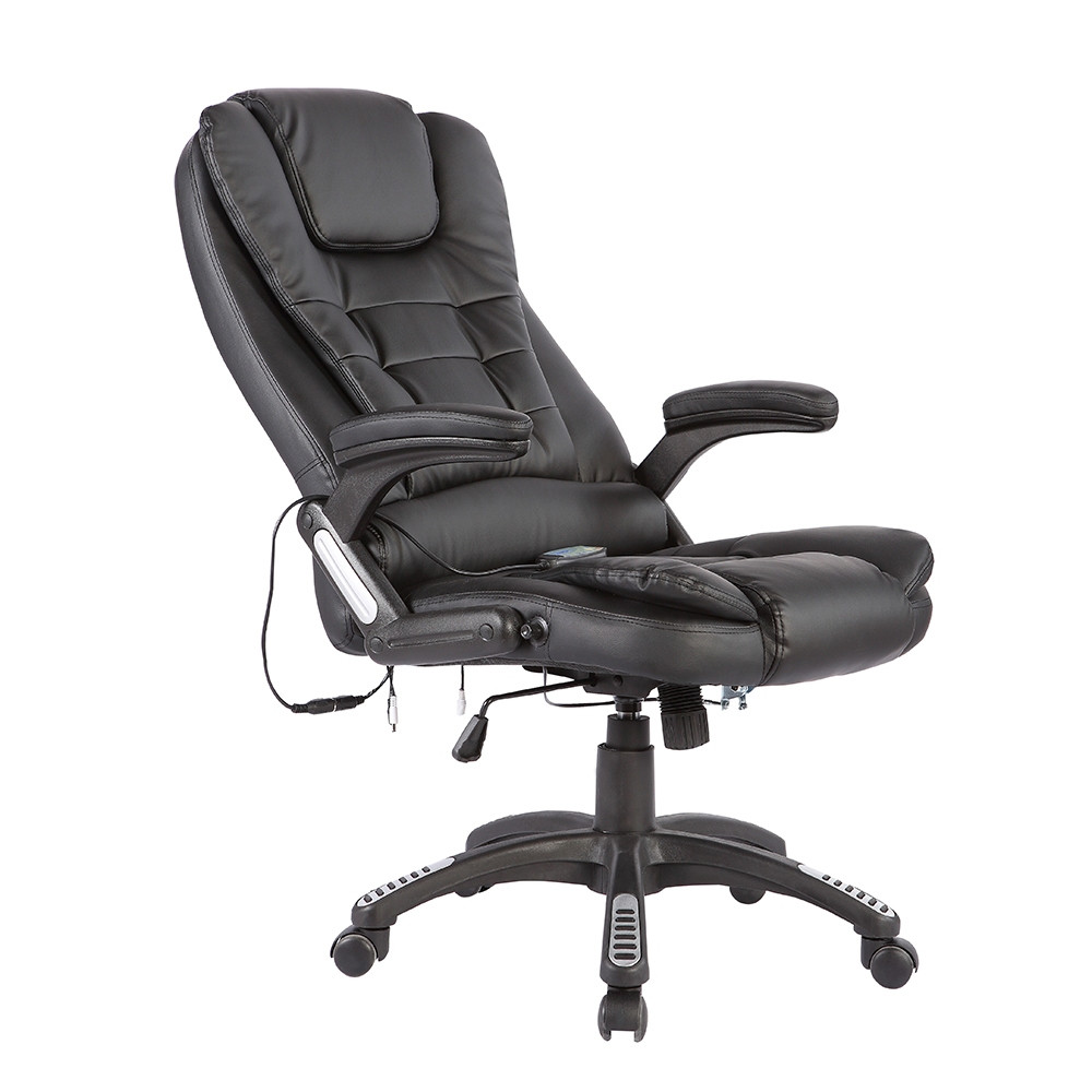 Best Heated Office Chair : Executive Ergonomic Heated Vibrating