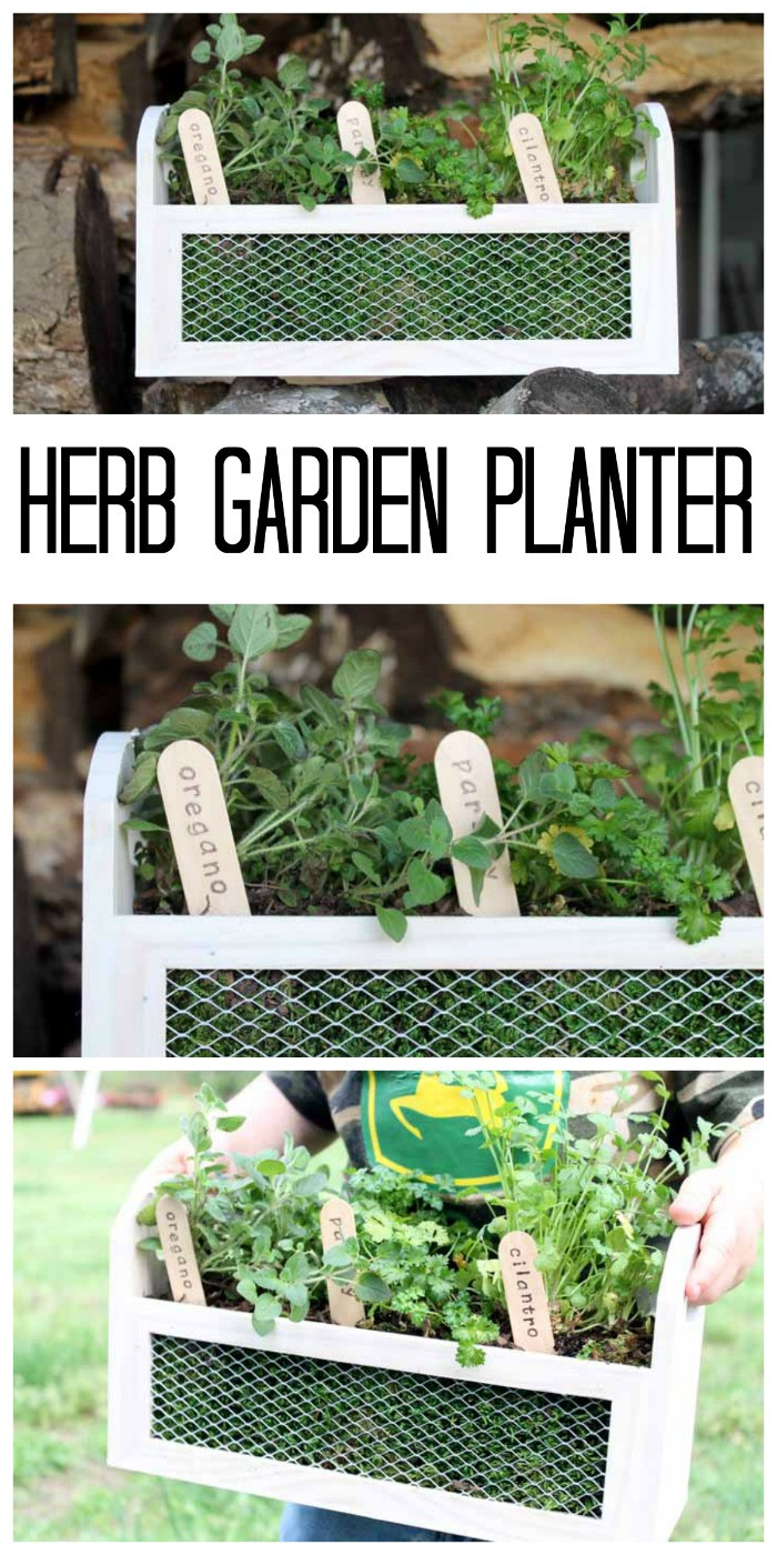Best ideas about Herb Garden Planter
. Save or Pin Herb Garden Planter Make this wood and metal box The Now.